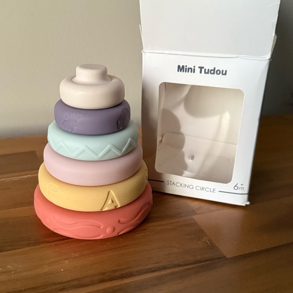 ❗️2/15$ Mini Tudou Stacking Circle Toy - Picture 3 of 4